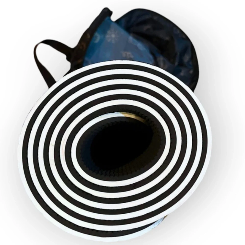 Johnny Was Calme NWT Zodiac Yoga Mat and Zippered Bag with Adjustable Strap
